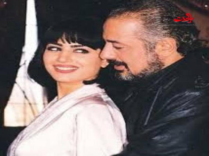 أيمن زيدان وطليقته نورمان أسعد..صورة قديمة