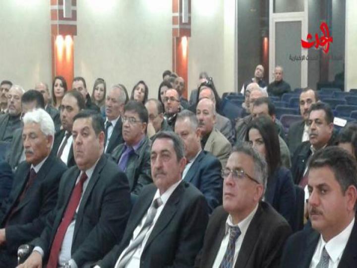             ورشة عمل تشاركية مع سوق العمل الخارجية في كلية العمارة جامعة البعث 