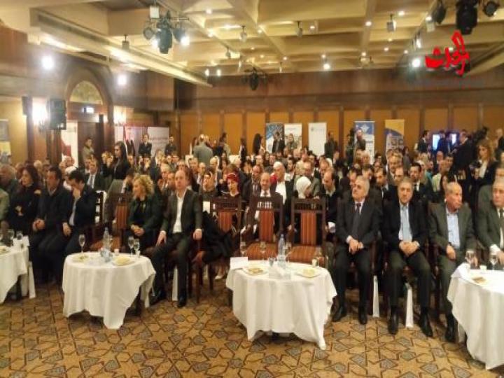 حضور إعلامي ضخم لملتقى رجال الاعمال الثاني...عبد الوهاب أورفه لي الملتقى الثالث في حلب