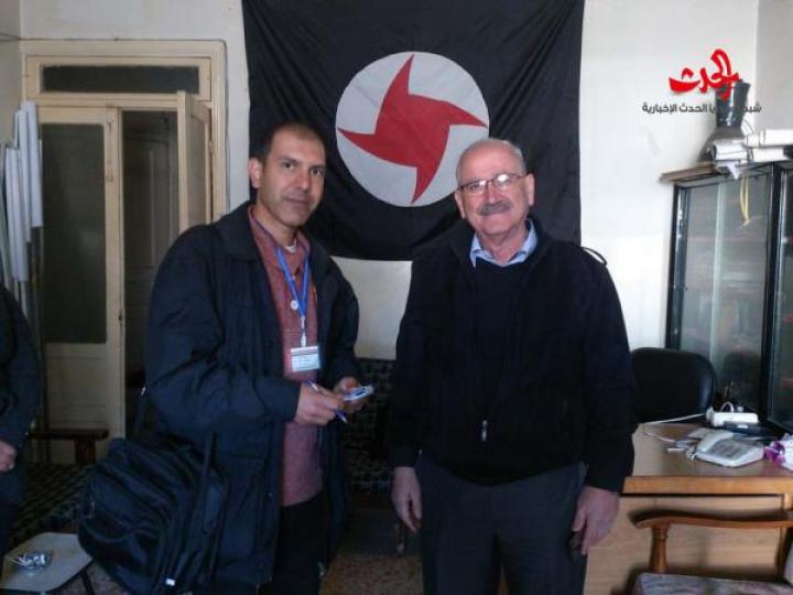                وقفة تضامنية للحزب السوري القومي الإجتماعي في حمص 