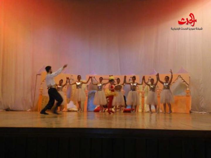 ألف ليلة وليلتان  عمل فني راقص لفرقة يوليا ضمن فعاليات مهرجان حمص الثقافي 