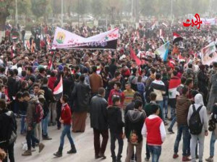 حلب تحتفل في الذكرى السنوية الأولى لتحريرها