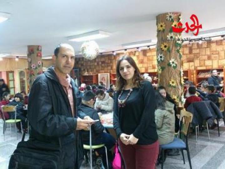                ورشات أشغال يدوية وعرض مواهب ضمن مهرجان حمص الثقافي 