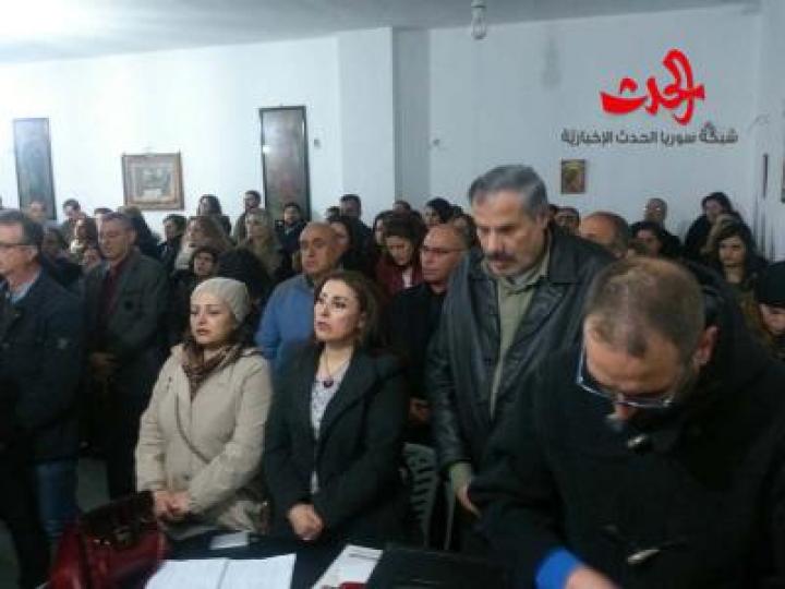                               حمص تحتفل بعيد ميلاد رسول المحبة والسلام