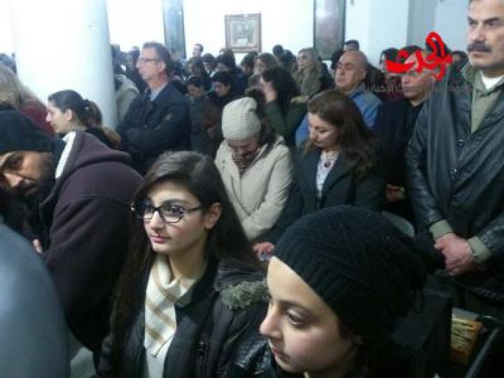                                حمص تحتفل بعيد ميلاد رسول المحبة والسلام