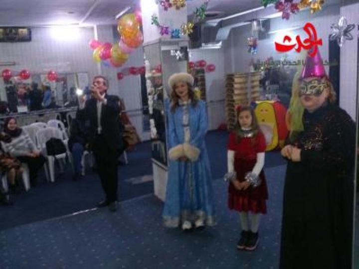 الجالية الروسية في حمص تحتفل بأعياد الميلاد ورأس السنة 