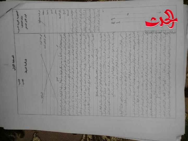 اقتحام مدرسة والإعتداء بالضرب حتى الإغماء على طالب ثانوي من قبل عصابة مؤلفة من أربعة أشخاص..؟!!