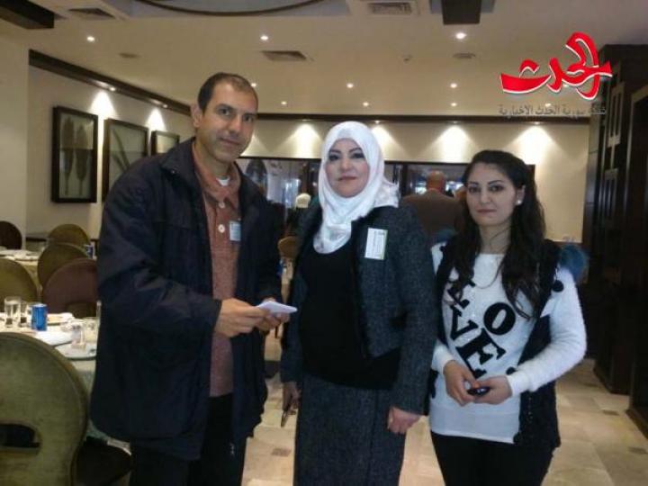             تعزيز دور المرأة السورية ورشة عمل في سفير حمص 