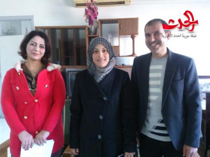 رسالة ماجستير للطالبة سلام خالد تركماني في جامعة البعث 