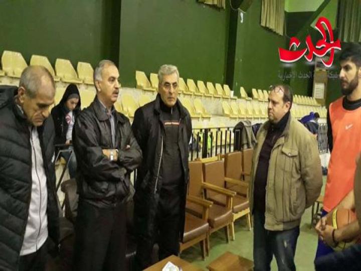 التأكيد على اهمية التدريبات الرياضية للأندية الحمصية       