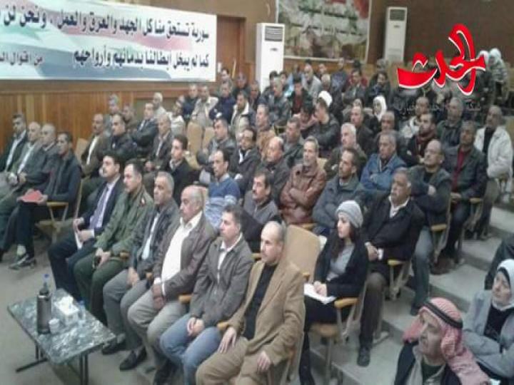 هواجس ورؤى تطويرية للعمل بمؤتمر عمال النقل بدرعا 