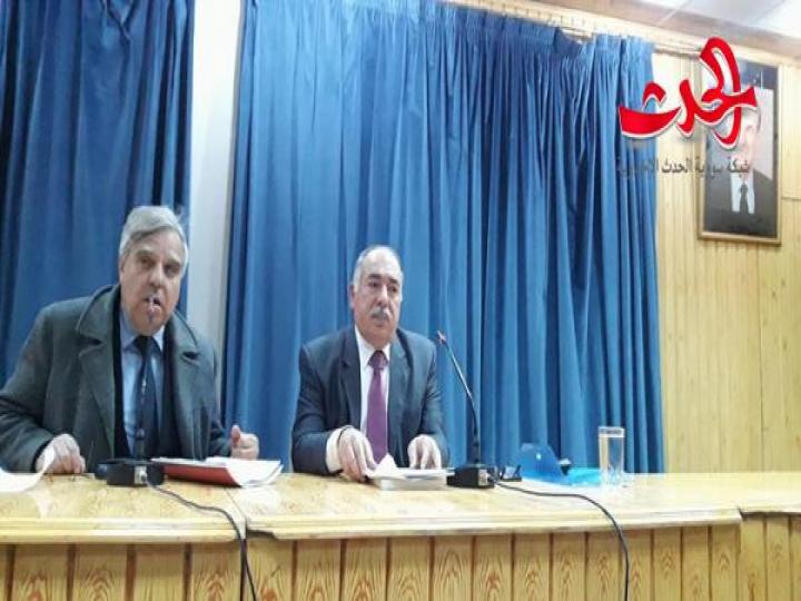  روائيون من حمص محاضرة للكاتب والصحفي عيسى اسماعيل في المركز الثقافي في حمص 