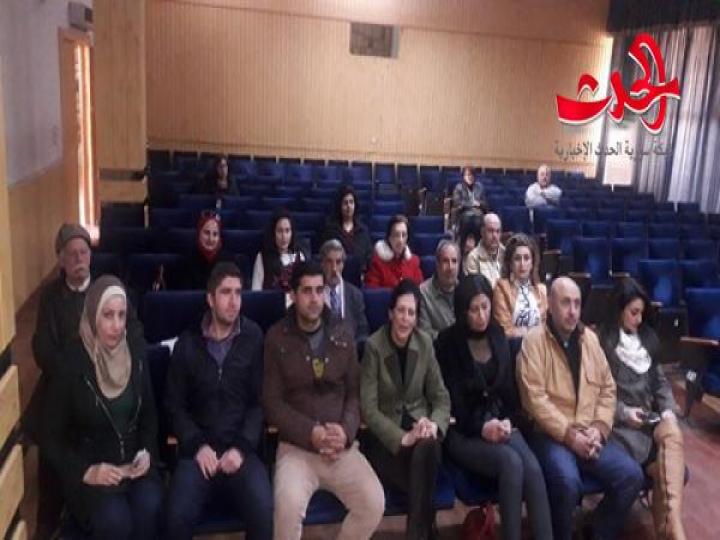 تحليل الغضب محاضرة للدكتور ماهر حداد في ثقافي حمص 