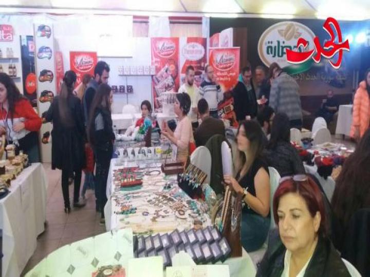 أفتتاح بازار التسوق في اللاذقية ...فرحة اول مرة