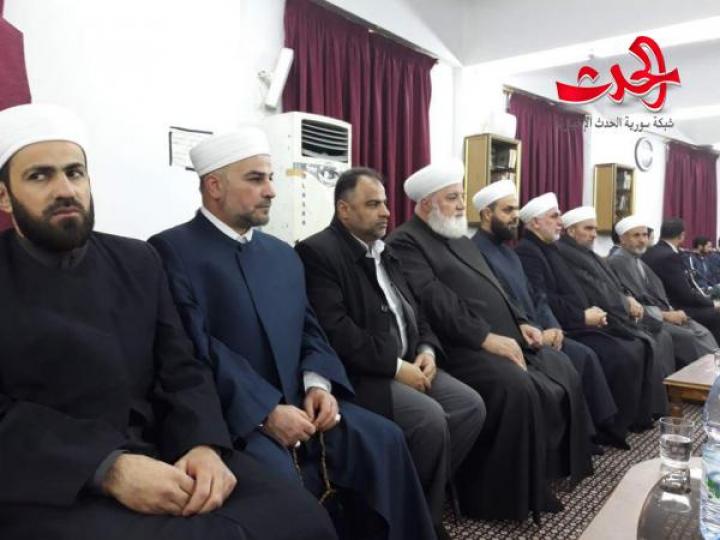 اقيم احتفال بمولد النبوي الشريف في بقين شكر الله على نعمة عودة الأمن  إلى المنطقة