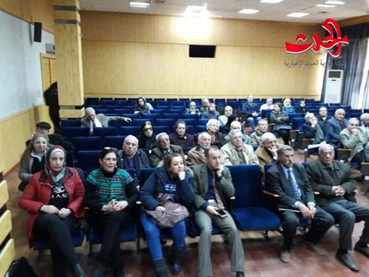 الايجاز والشعر .. محاضرة للدكتور قصي أتاسي في ثقافي حمص