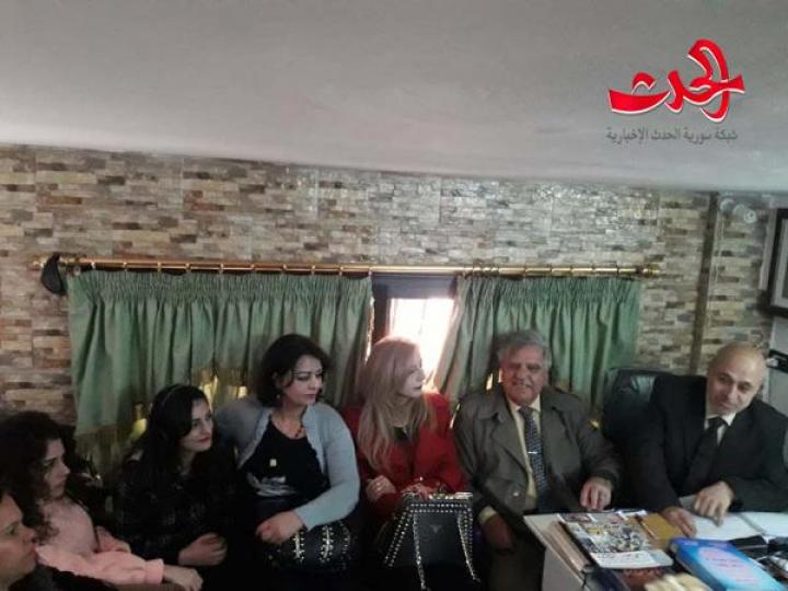         شعراء سورية ينشدوا قصائدهم في ملتقى الركن الثقافي الوطني في حمص 