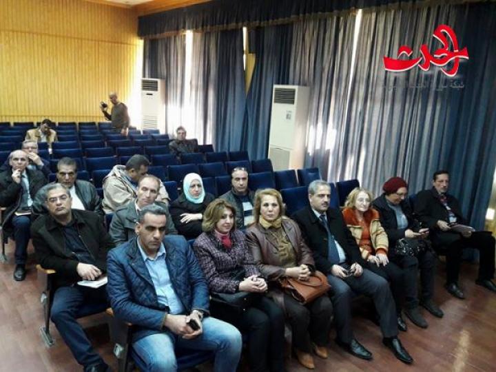 صحفيو حمص ينقلوا هموم ومطالب المواطنين لرئيس مجلس مدينة حمص 