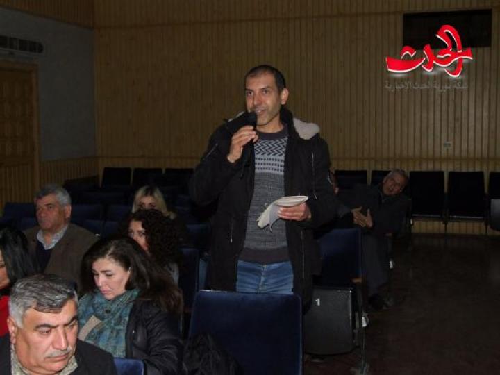 صحفيو حمص ينقلوا هموم ومطالب المواطنين لرئيس مجلس مدينة حمص 