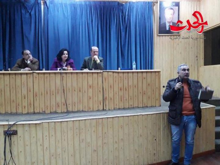 صحفيو حمص ينقلوا هموم ومطالب المواطنين لرئيس مجلس مدينة حمص 