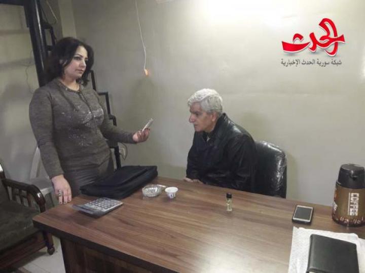          شعراء حمص ينشدوا قصائدهم في المركز الثقافي المحدث في الزهراء في حمص