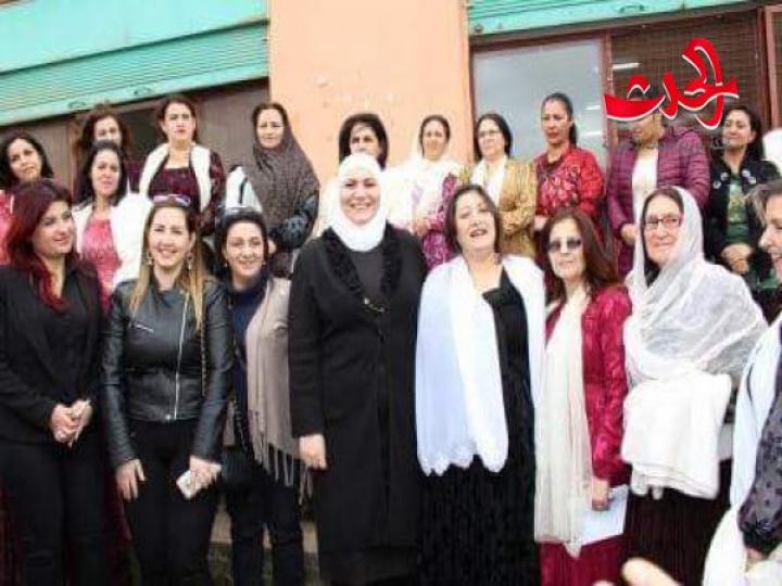 بيوم المرأة قريتي سليم وصلخد تحت منظار الدعم بالسويداء
