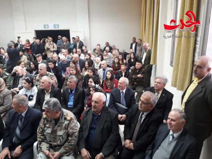                          لآذار نكهته الخاصة في ثقافي الزهراء في حمص 