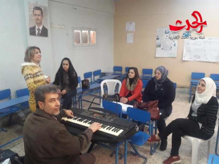 فرع حمص لطلائع البعث يستمر بدوراته التخصصية 