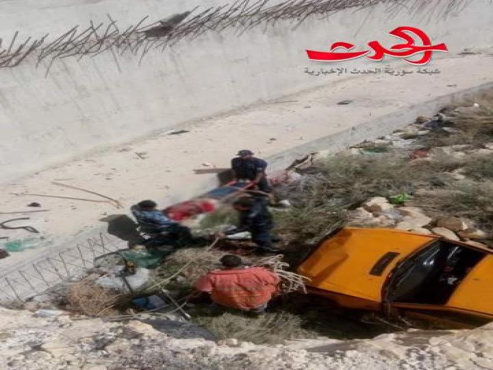 حادث مروع في مشروع دمر