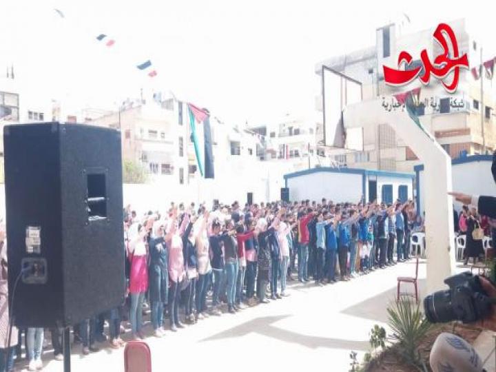 ثانوية المتفوقين تحتفي بمتفوقيها وتكرم الاوائل بمختلف الصغوف 