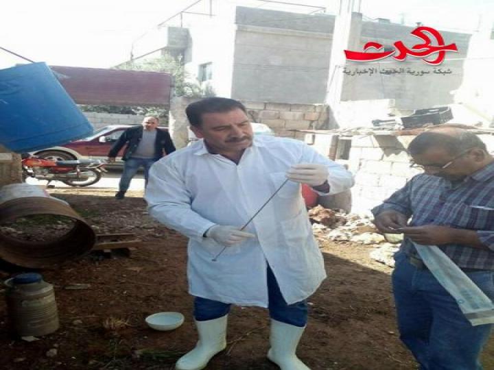 جولات ميدانية لدعم الثروة الحيوانية في محافظة حمص