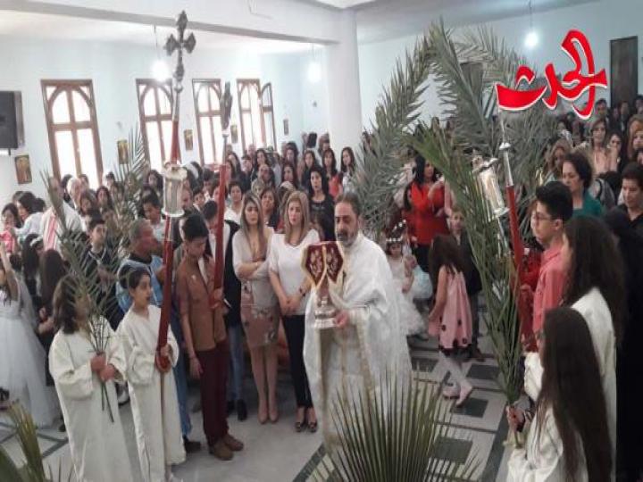  كنائس حمص تحتفل بأحد الشعانين 