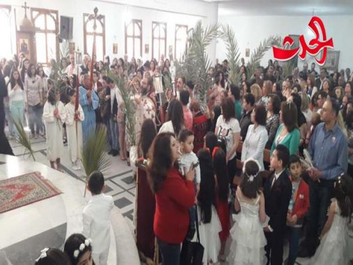  كنائس حمص تحتفل بأحد الشعانين 