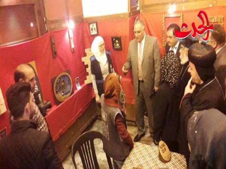 معرضا للتراث الحمصي واحتفالية عيد رأس السنة السورية في قصر الزهراوي الأثري في حمص 