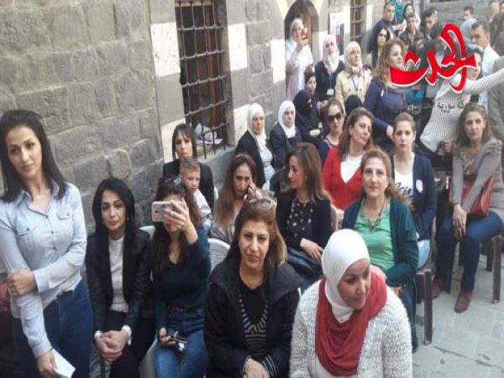 معرضا للتراث الحمصي واحتفالية عيد رأس السنة السورية في قصر الزهراوي الأثري في حمص 