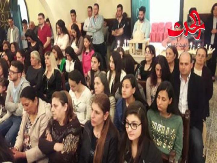 &quot; الهجمة وقداس الفصح &quot; من كنيسة مار يوحنا في قرية قلاطية في ريف حمص 