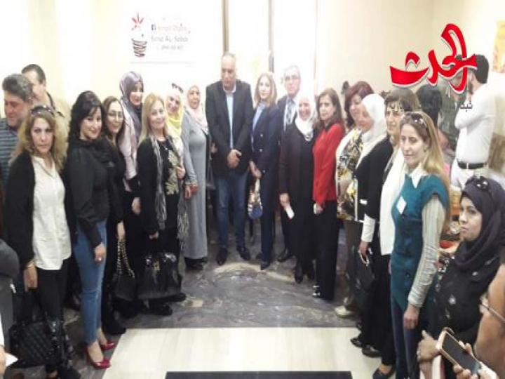      المعرض الثالث لدعم نشاط المرأة ينطلق في غرفة التجارة في حمص 