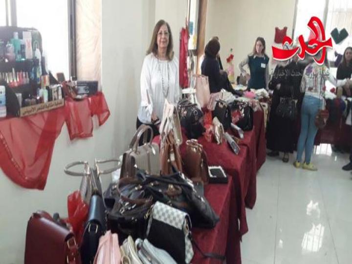       المعرض الثالث لدعم نشاط المرأة ينطلق في غرفة التجارة في حمص 