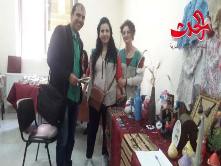       المعرض الثالث لدعم نشاط المرأة ينطلق في غرفة التجارة في حمص 