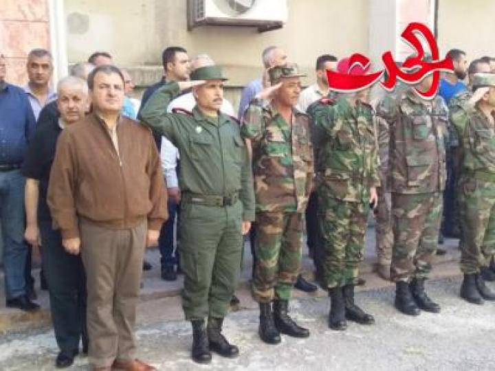 مراسم تشييع الشهداء في اللاذقية