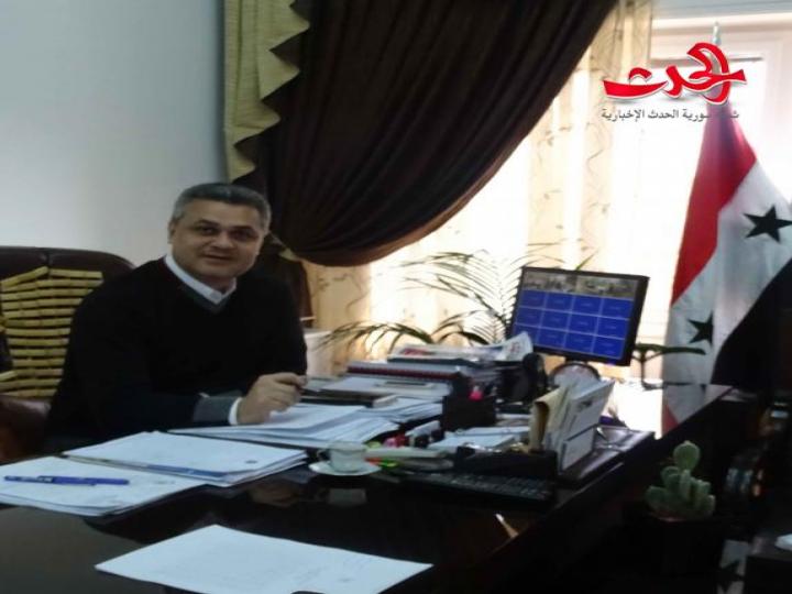 إعفاء مدير عام هيئة الموارد المائية المهندس سامر أحمد من مهامه 