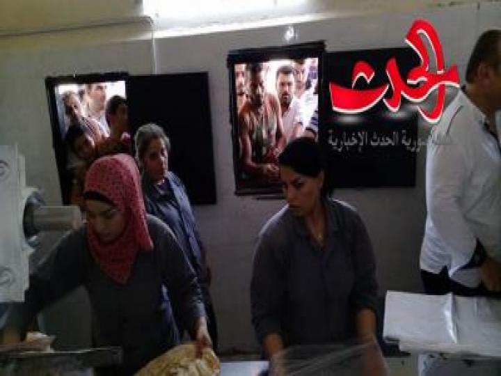 اللاذقية ; أفتتاح مخبز في البهلولية بطاقة أنتاجية  يومية تسعة طن 