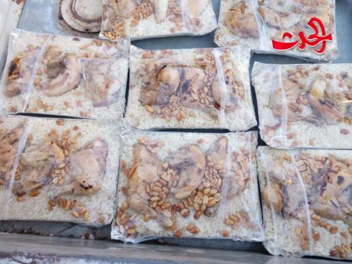 للعام الثاني جمعية البر تطلق مشروع إفطار الصائم بدرعا 