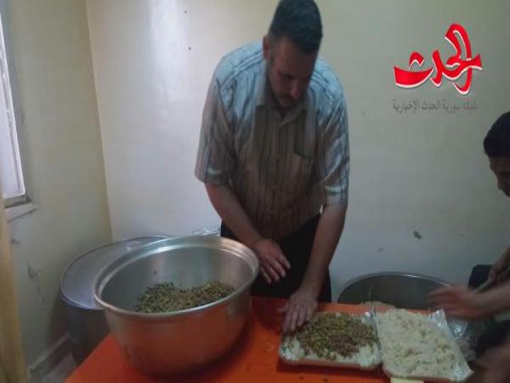 للعام الثاني جمعية البر تطلق مشروع إفطار الصائم بدرعا 