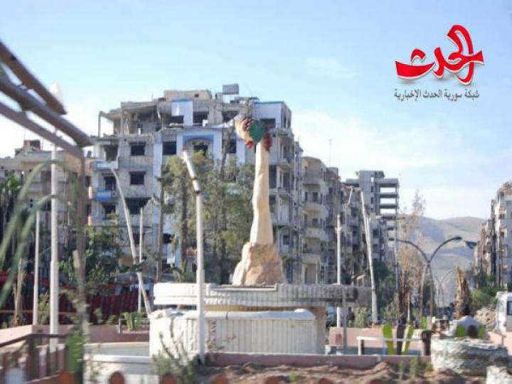 مهرجان صنع في سورية لاول مرة بالغوطة الشرقية