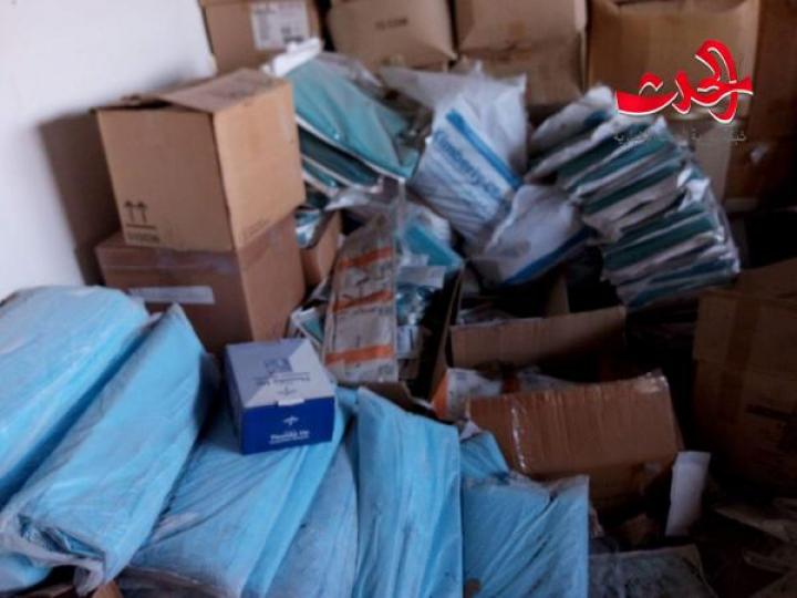 العثور على مشفى ميداني من مخلفات الإرهابيين في بلدة المسيفرة بريف درعا الشرقي