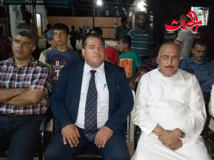 حفل فني غنائي للمهجرين بمركز ايواء جباب