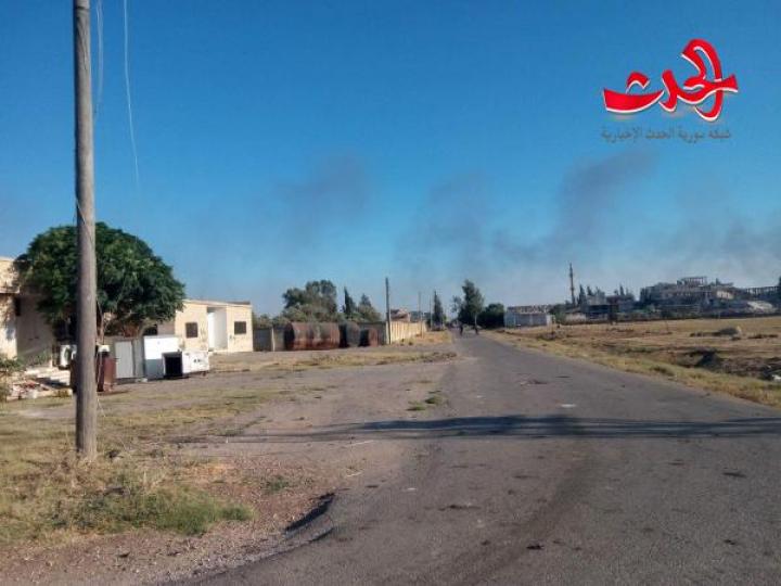 السيطرة على بلدة الشجرة  أكبر مراكز داعش في حوض اليرموك