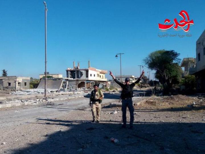 السيطرة على بلدة الشجرة  أكبر مراكز داعش في حوض اليرموك