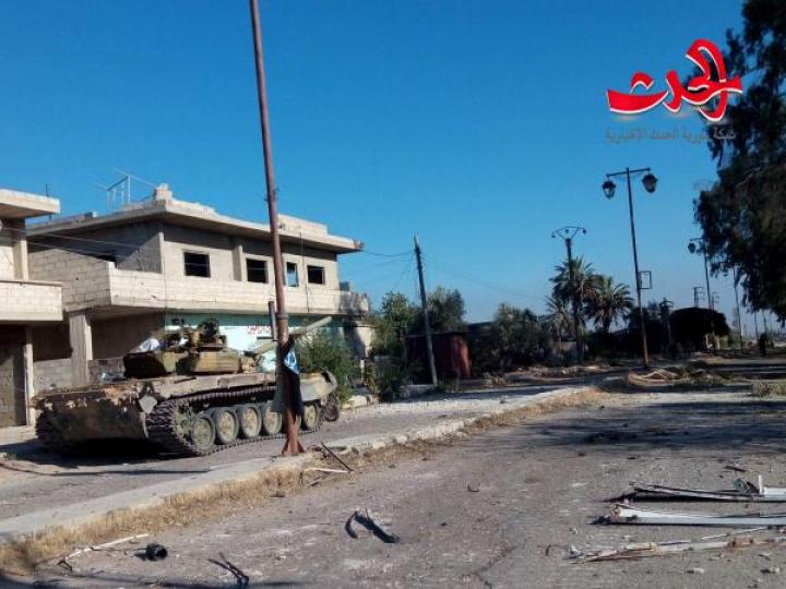 السيطرة على بلدة الشجرة  أكبر مراكز داعش في حوض اليرموك